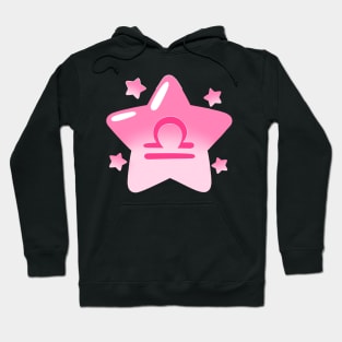 Astrological Sign Star - Libra Hoodie